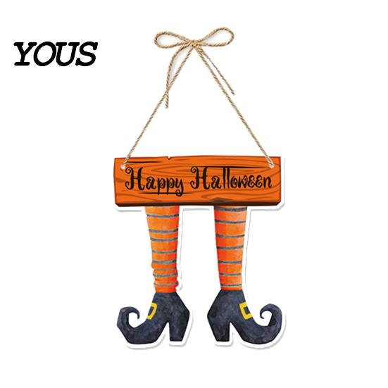 Festive Halloween Hanging Ornament Pumpkin Door Decor, Spooky Wall for Party Eye-catching Decoration Scene, Front Entryway Decoration, Trick or