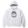 X Spitfire Zip Up Hooded Sweatshirt Ash Grey