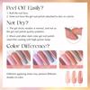ROSALIND Shiny Colors Nail Gel Set Gel Varnishes Kit Semi Permanent Hybrid Soak Off Nail Polish 35 Colors Gift Set