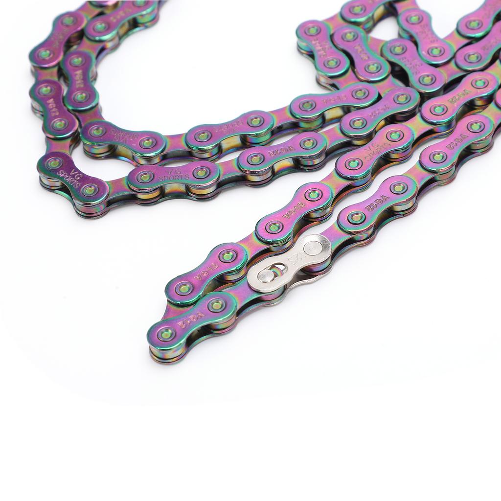 12 Speed Bike Chain 1/2x11/128 Inch 126 Links Lightweight Chain for Mountain Road Bike