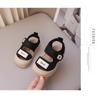 Baby boy bag head sandals summer new baby shoes soft sole non-slip toddler shoes 0-1-3 year old toddler shoes women 4