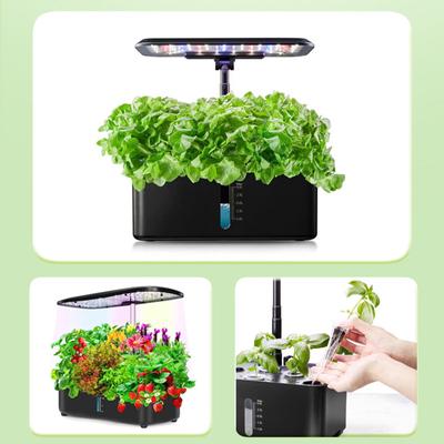 1Set Hydroponic Garden Accessories Kit Including Grow Baskets Transparent Insulation Lids Plant Grow Sponges Labels