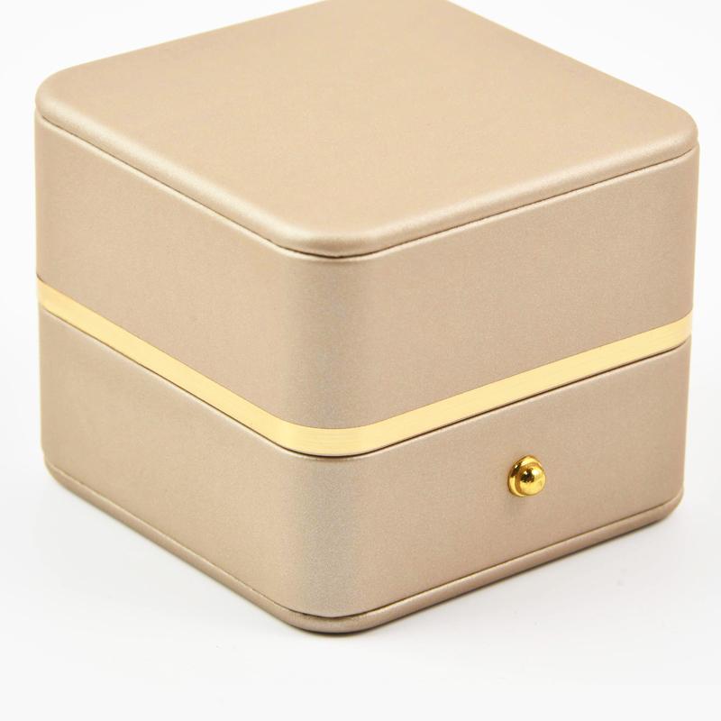 Leather Ring Box Jewellery Packaging Box Package Leather Luxury Jewelry Packaging Bracelet Packaging Jewelry Box for Jewelry