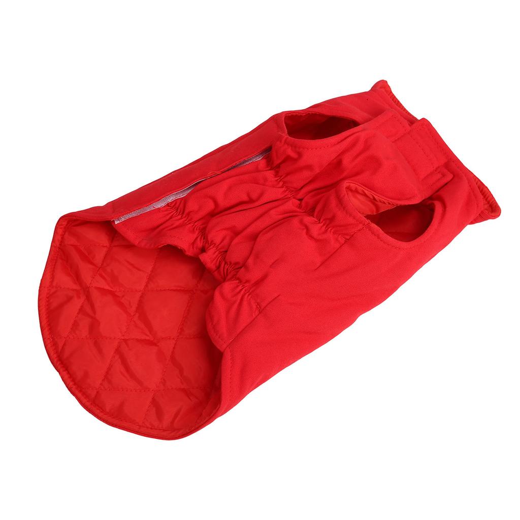 Dog Warm Vest Thicken Polyester Cotton Padded Winter Puppy Cold Weather Coat for Small Medium Large Dogs