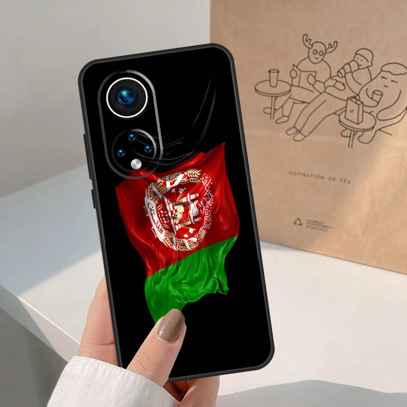 Flag of Afghanistan For Honor Magic 8 Pro 7 6 5 Lite Case For Honor Win RT 200 400 50 70 90 X8b X9a X9b X9c X9d