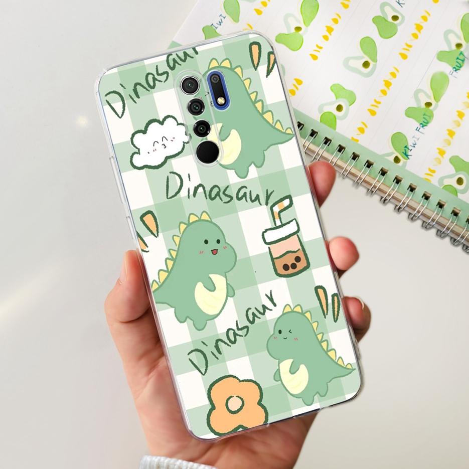 For Xiaomi Redmi 9 Case Stylish Painted Fundas 6.53'' Soft Silicone Phone Case For Xiaomi Redmi 9 Prime Redmi9 Back Cover Bumper