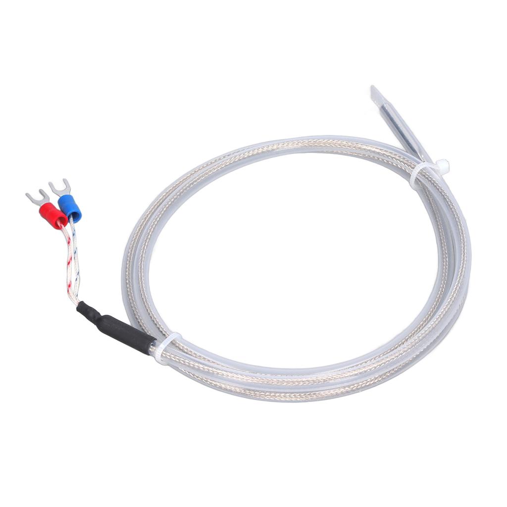 BERM K Type Thermocouple High Accuracy PT100 Temperature Transducer Probe 0‑200℃ 1 Meter Length
