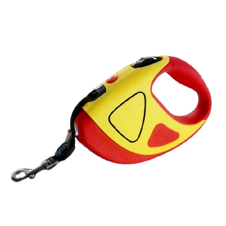 

Pet Walking Lead Retractable Roulette Leash for Dogs One Locked System S жовтий