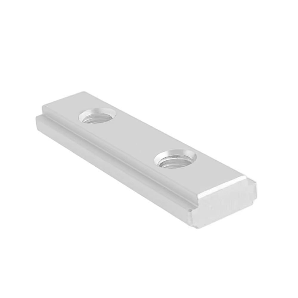 19 T-Slot T-Slot Guide Rail M6 Double Groove Slider Track Slot Miter Track Jig DIY Workbench