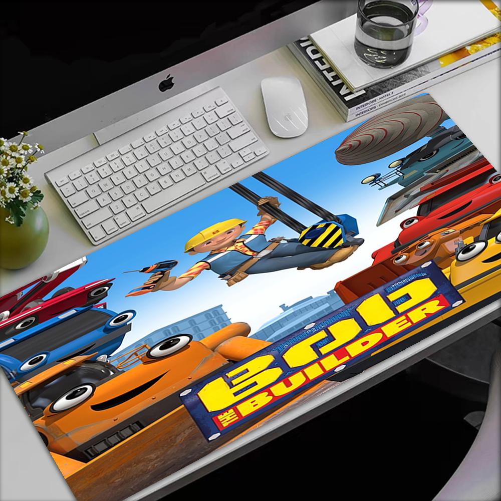 Tappetino Mouse Tema Bob Aggiustatutto, Base in Gomma Antiscivolo, Multifunzionale per Ufficio e Casa, Perfetto per la Personalizzazione dello Spazio di Lavoro.