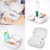 Electric Bobbin Winder White Bobbin Winder Sewings Winding Tool Electric Spool Winding Machine for Household
