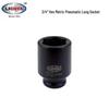 LICOTA 3/4" Hex Pneumatic Long Socket A6019L, Heavy Duty, 19-76mm.