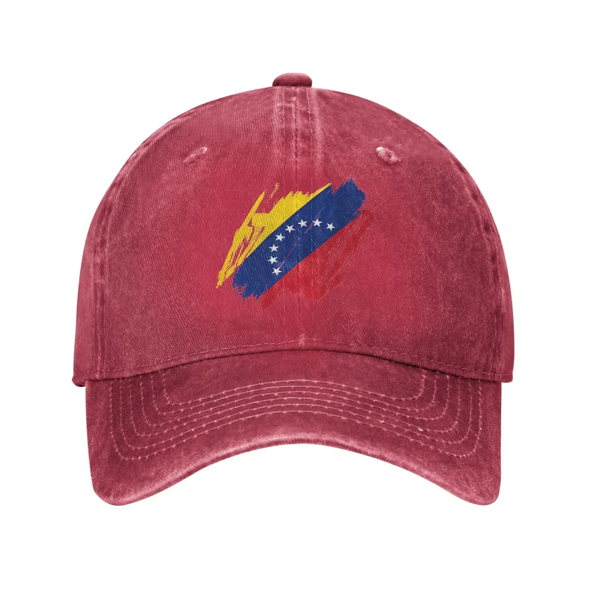 

Venezuela Flag Casual Baseball Cap Summer Hat Breathable Running Hippie Hip Hop Hats Unisex WoUnisex Street Style Baseball Caps One Size