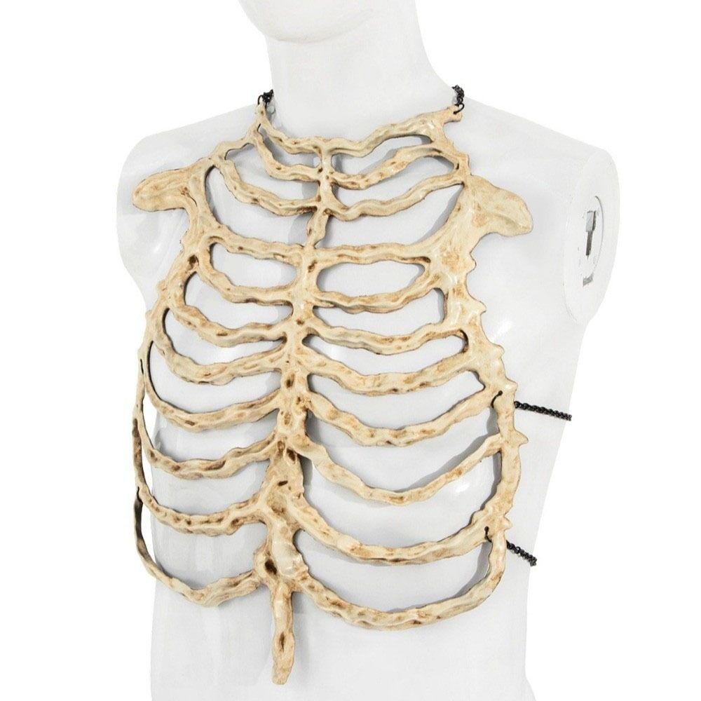Chain Hollow Skeleton Hollow Bone Costume Prop Comfortable Skeleton Frame  Holiday Dress