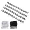 100PCS Spiral Binding Coils 16mm Diameter 48 Teeth 4:1 Binder Combs Spines for  Paper