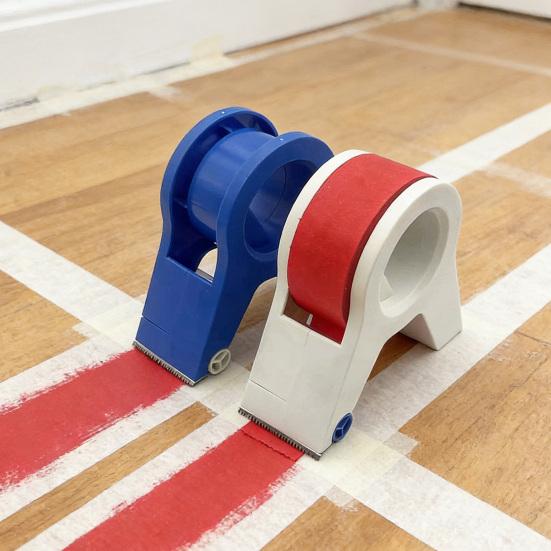 Masking Tape Applicator Tool Dual Roller Tape Cutter for Smooth Application Compact Portable Tape Dispenser for Home Painting Projects