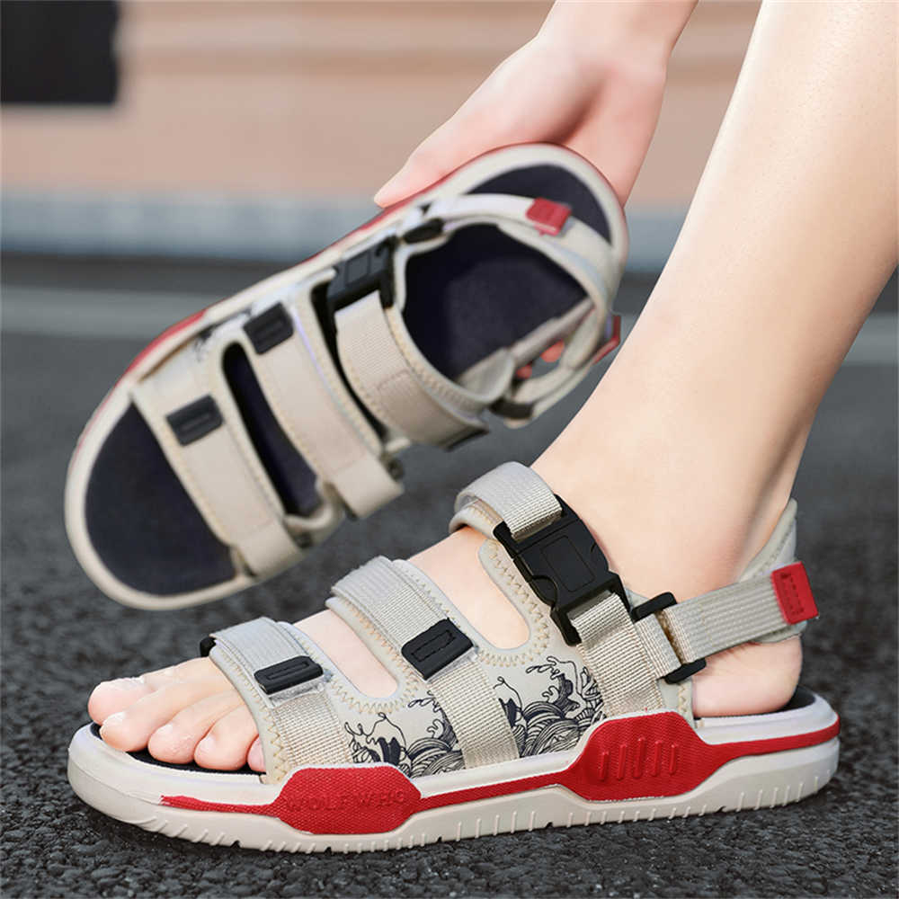 Fashion Ventilation Size 41 Black Tennis Shoes Fashion Men's Sandal Soft Sole Slippers Sneakers Sport Resell Model Deals