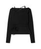 Ledeoli Double Strap Layered Sleeveless Top Set [Black]