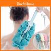 Long Handle Bath Body Back Shower Brush With Soft Loofah For Exfoliating Skin Clarity And Health