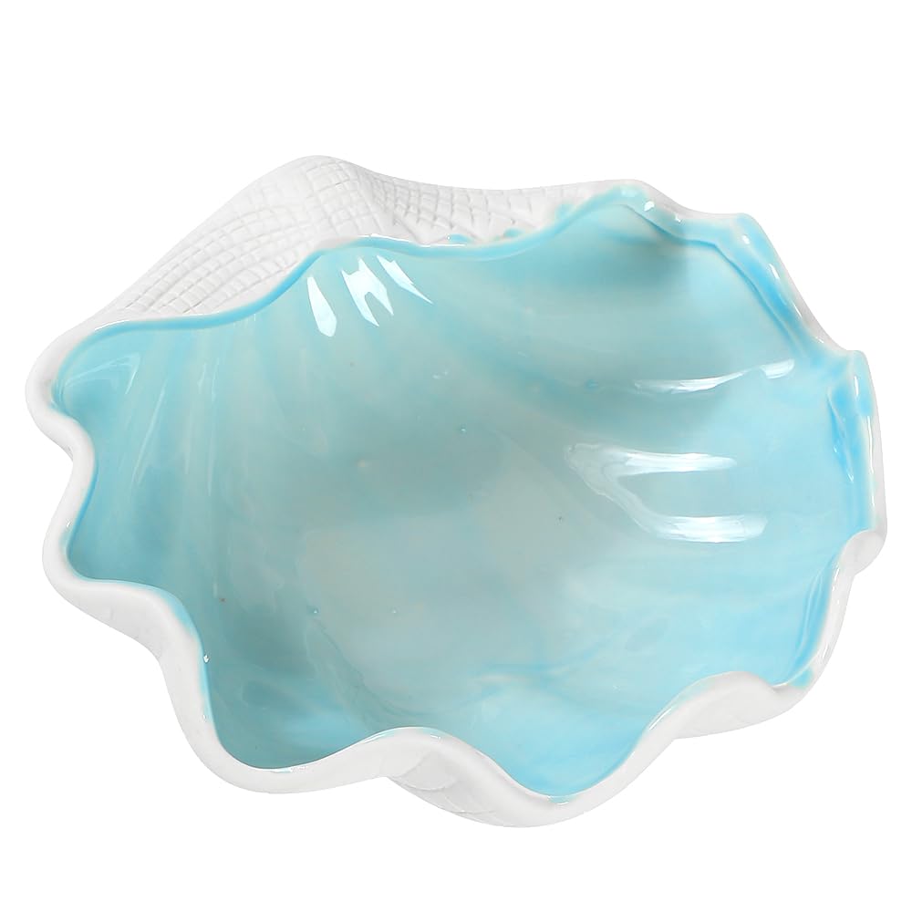 

Шкатулка-ракушка AllBright, Ракушка-украшение, Поднос, Внутреннее хранение, Раковина, Керамика, Аксессуары, Ключи, Аквариум, Синий (Оболочка)