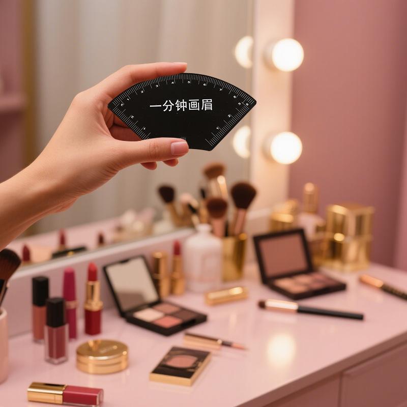 Stainless Steel Fast Drawing Eyebrow Design Ruler Microblading Mapping Tool Shaping Permanent Makeup Drawing Guide Ruler Tattoo