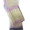 Double-Ended Pink Cotton Swabs: Makeup, Tattooing, Eyeliner, Toothpick, Remover - Ultra-Fine Wooden Stick