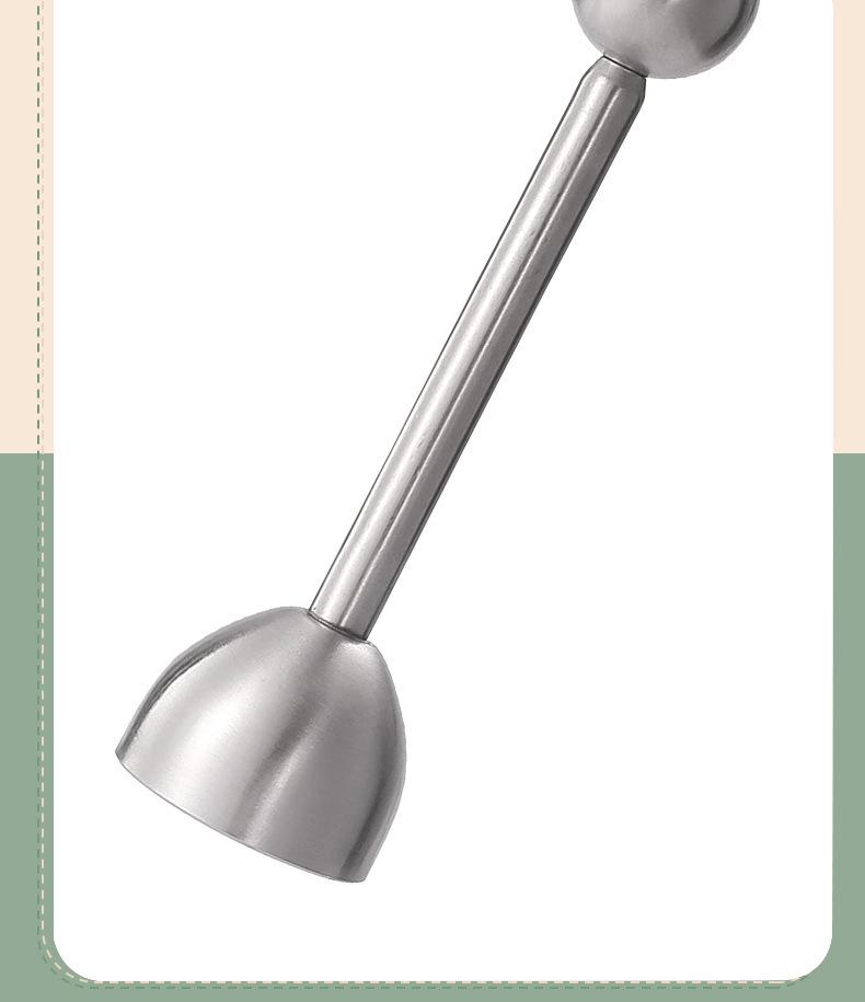 Nerezový kráječ a propichovač vaječných skořápek - Efektní pomůcka na rozbíjení vajec