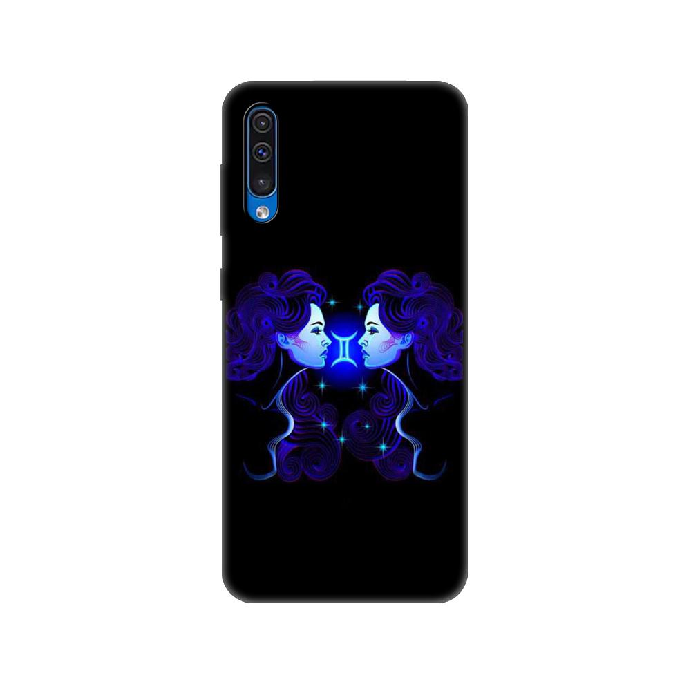 Schwarze TPU-Hülle für Samsung Galaxy A50 50S A30S A10 A01 A11 A21S A31 A41 A51 A71 M21 M30S S10 LITE Cover Sternzeichen