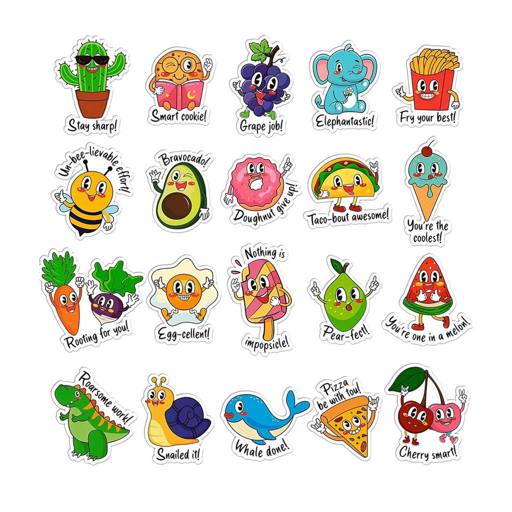 Fruit And Vegetable Stickers, Refrigerator Phone Cases, Kitchen Waterproof Stickers