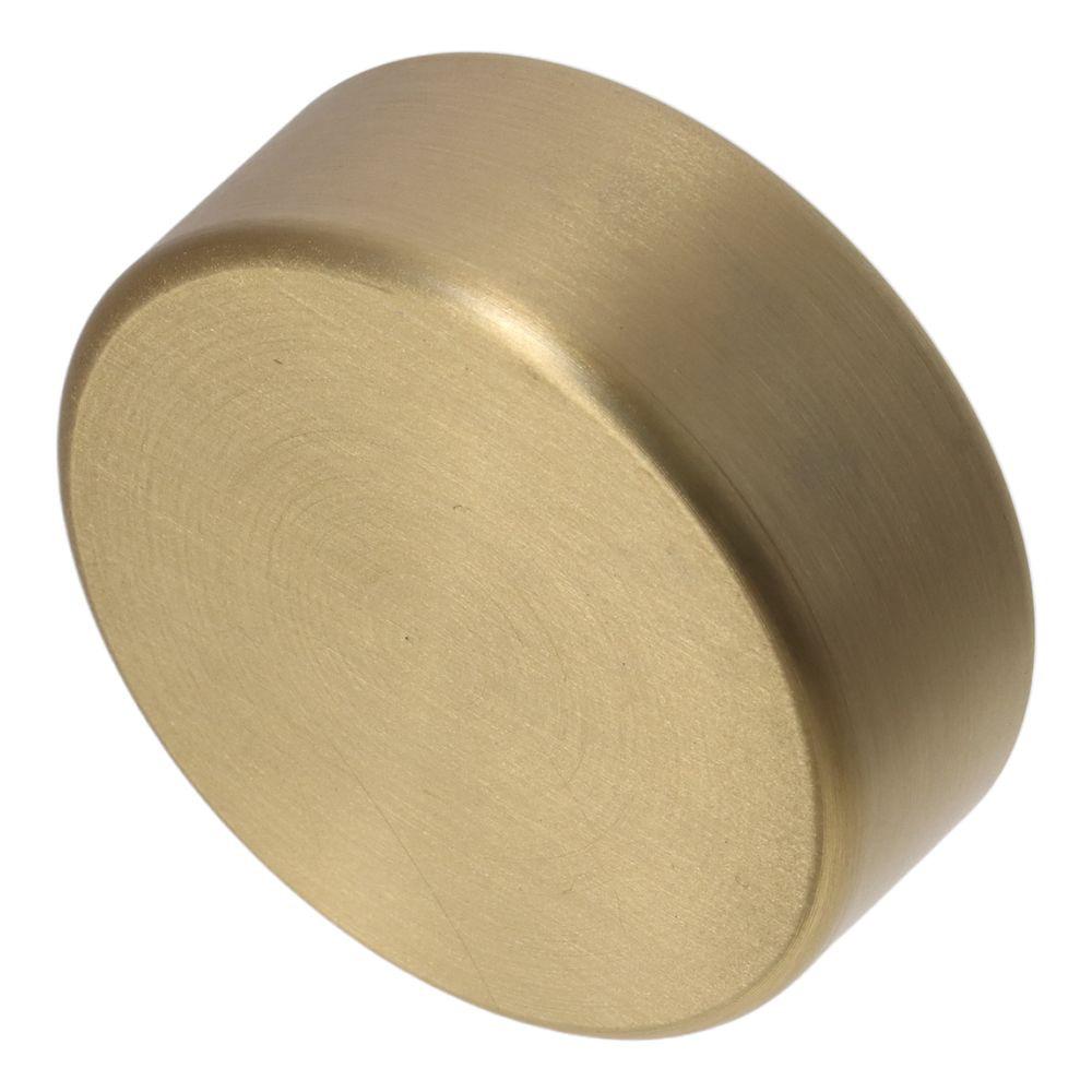 Creative Solid Brass Paperweight Round Chinese Calligraphy Paperweight Paperweight
