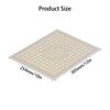 2pcs Food Grade Rubber Kitchen Sink Mat Fast Draining Sink Liner  Glassware Protection