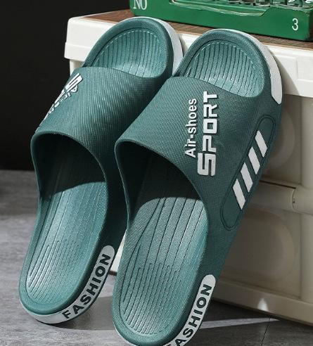 

Summer outdoor wear home home men s cool slippers men s thick bottom non-slip and wear-resistant extra large size sports trend 36-37 [suitable for 35-36 feet] зелёный