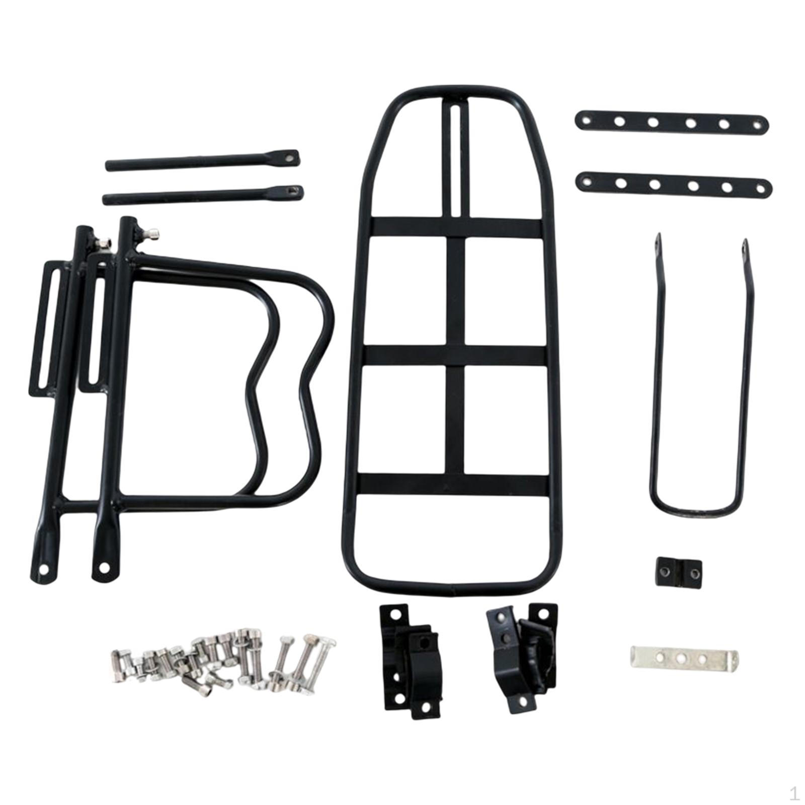 Mountain Bike Rear Cargo Rack Portable Lightweighted Simple Installation Panniers Universal
