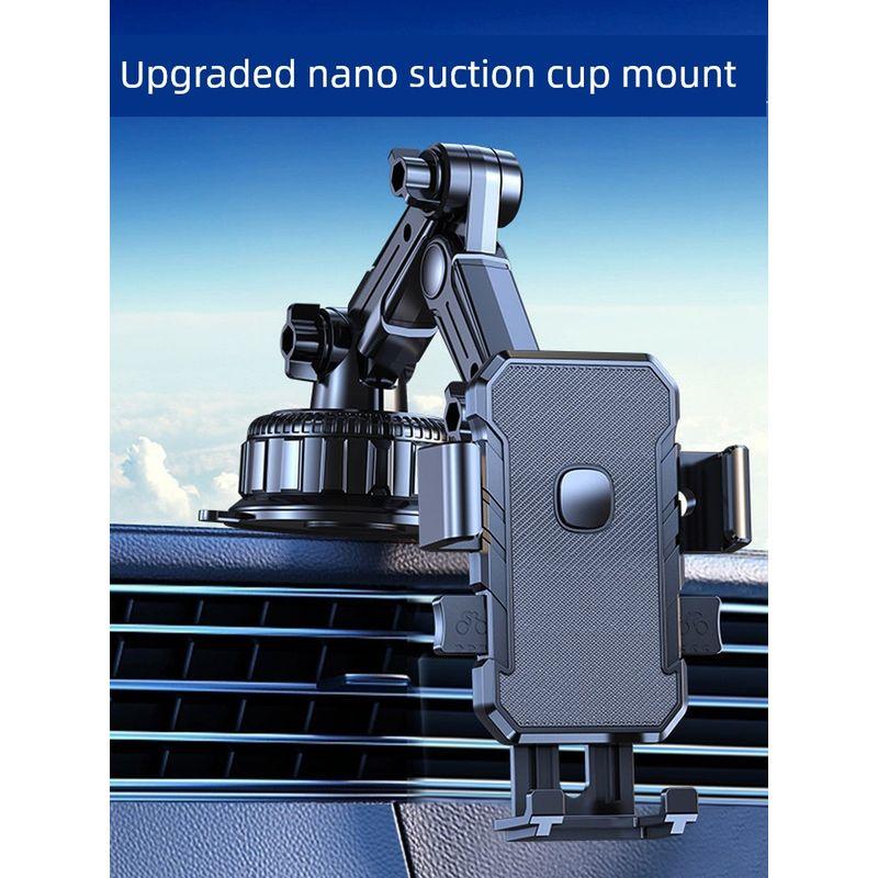 Mobile Phone Car Mount New Model Suction Cup Type for Car Dashboard Navigation Shockproof Long Navigation Stand for Large Trucks