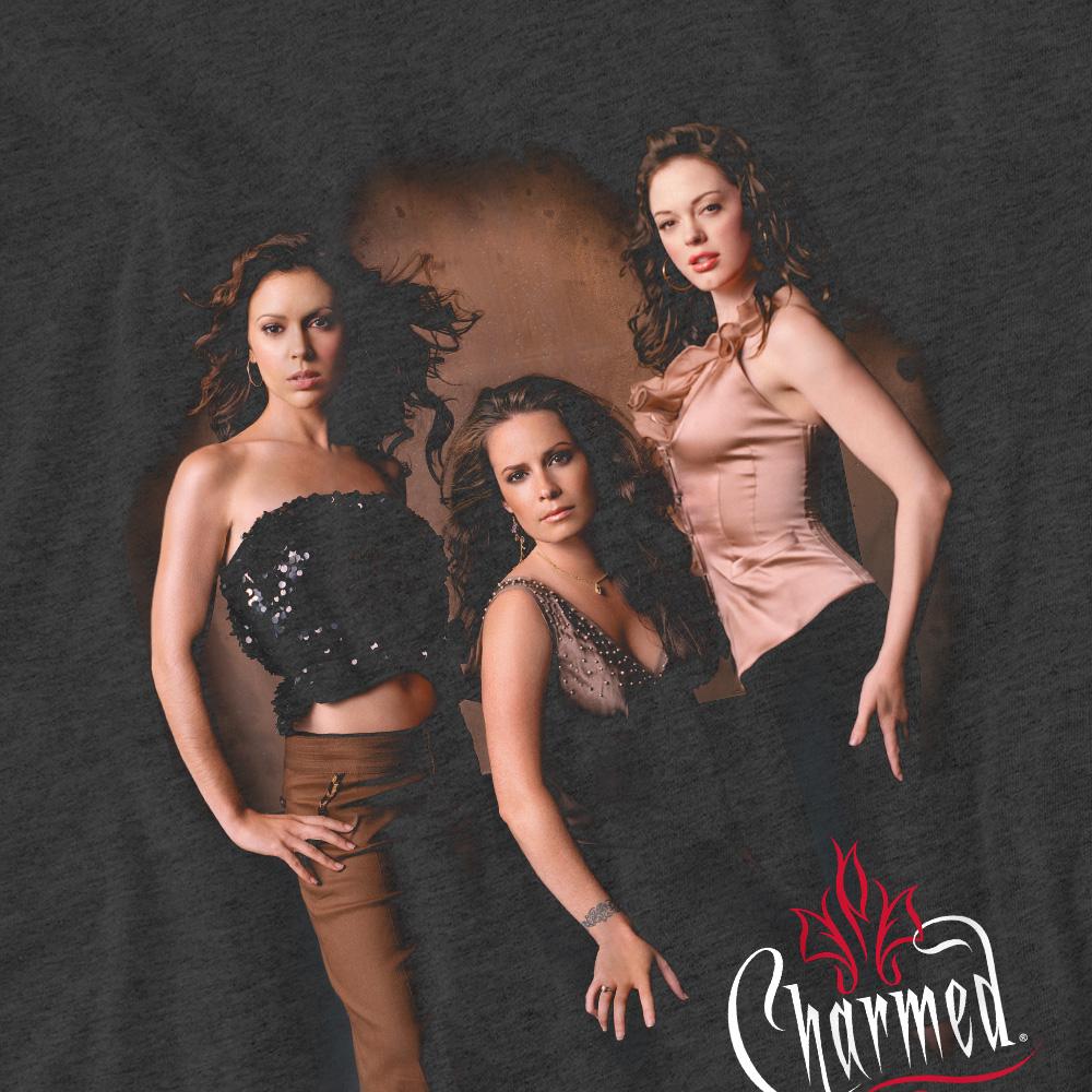 Charmed Unisex Vuxen Tre Heta Häxor T-shirt