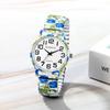 Cute Analog Display Waterproof Quartz Watch with Stretchable Strap and Fashion Accessory Perfect for or Her Gift Women's - Leisure, Business, -