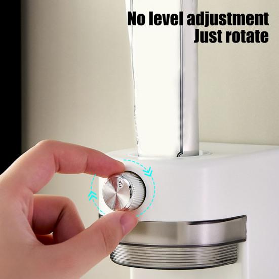 Wall Mounted Automatic Toothpaste Dispenser Adjustable Volume Easy to Install Universal Rechargeable