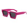 SHAUNA Ins Beliebte Damen Quadratische Sonnenbrille Retro Herren Getönte Gläser UV400