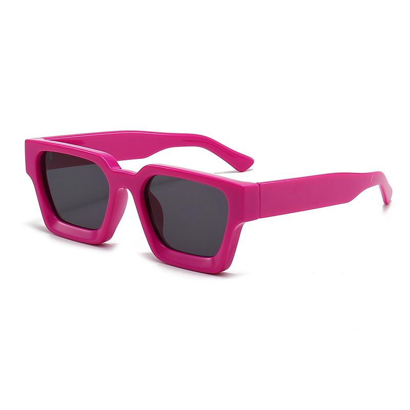 SHAUNA Ins Beliebte Damen Quadratische Sonnenbrille Retro Herren Getönte Gläser UV400