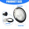 Rotating Lock 8 Inch Round Deck Inspection Access Hatches Cover ABS Material UV Resistant Suitable For Boats And Campers