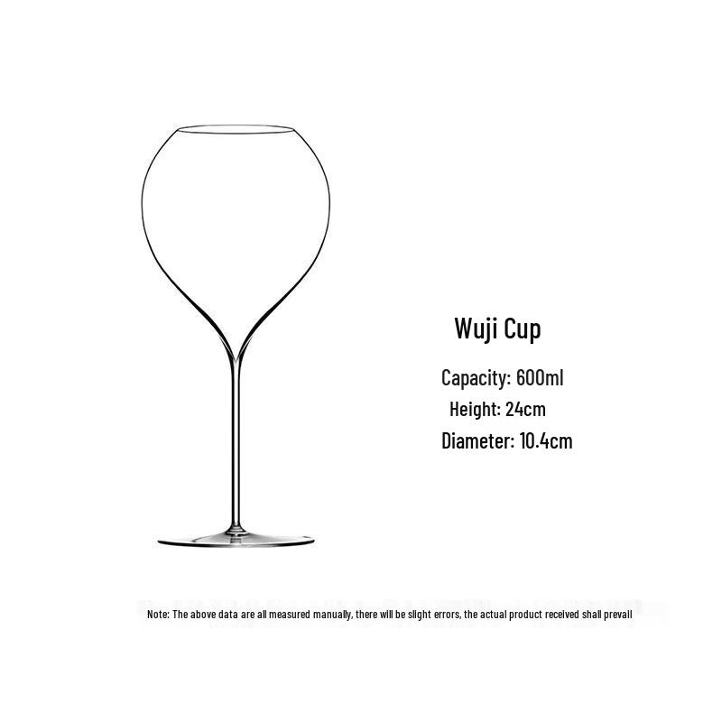 Ultra-Thin Transparent Crystal Wine & Champagne Glass