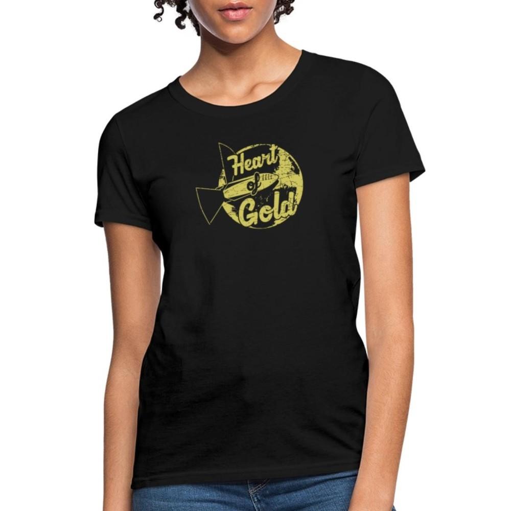 Heart Of Gold Globe Stylish Women s T-Shirt Unisex T-Shirt XXXXL