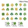 Patrick's Day Decorative Confettis Patrick's Day Paper Confettis Charm Perfect for Weddings and Birthday Parties