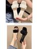 Women's Summer 2022 Crystal Chunky Heel Square Toe Sandals