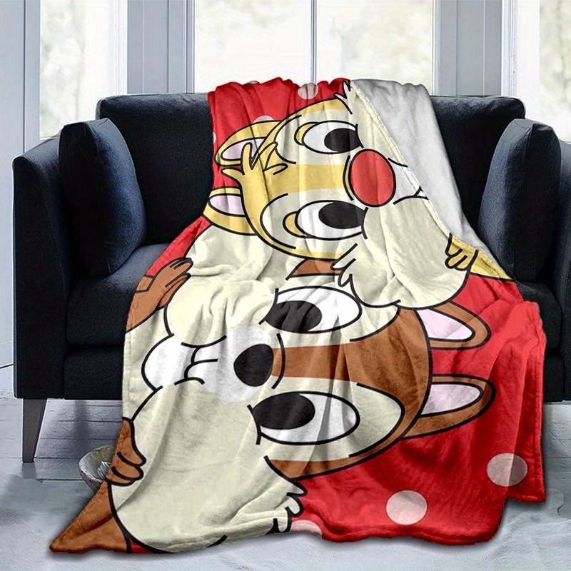 1pc, "Home Decorative Flannel Blanket Perfect for Couch, Bedroom, Living Room, Travel, Camping, Car, Beach, Office Nap Gift Idea