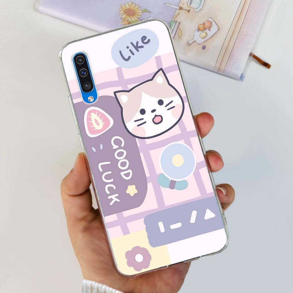 For Samsung Galaxy A50 Case A30s A50s Cute Fashion Painted Back Cover Phone Case For Samsung A50s Galaxy A30s A 50 s Soft Fundas