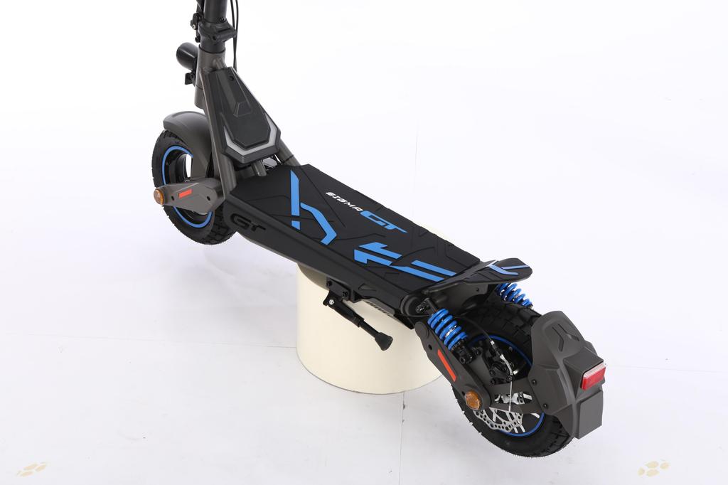 M-HUNTER N07 Foldable Adult Offroad E Scooter 1000W Powerful Motor 48V 15AH Lithium Battery 10 Inch Pneumatic Tires for Outdoor Rough Road Riding
