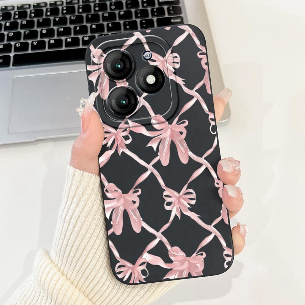 For ITEL A70 Case A665L Luxury Panda Painted Cover Silicone Soft TPU Phone Case For ITEL  A 70 80 A70 A80 ShockProof Back Cover