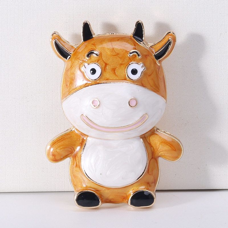 Get Rich Immediately," European and American Fashion, Twelve Zodiac Horse Pins, Accessories, Personalized Brooch with the Meaning of Immediate Success