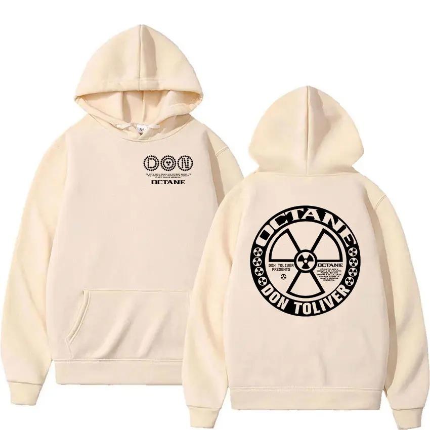 Don Toliver Octane Tour 2026 Print Hoodie Unisex Mode Langarm Oversized Sweatshirt Retro Pullover Fleece Kapuzenpullover Streetwear